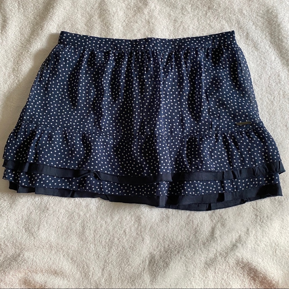 abercrombie and fitch polka dot skirt
